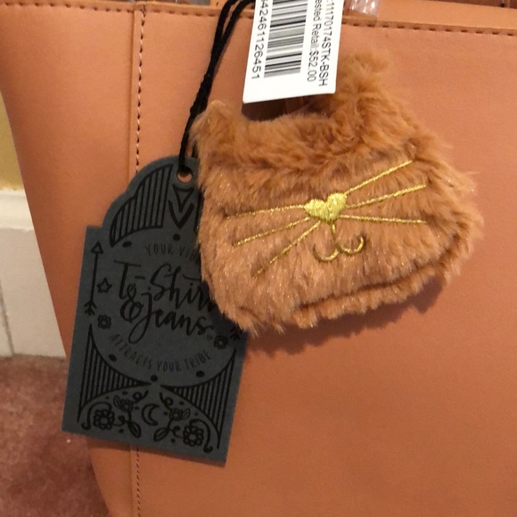 Cute PAWS bag. Salmon. $27 Today only - Picture 2 of 3